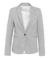KB6133 K6133 Kariban Ladies Knitted Blazer Light Grey Heather colour image